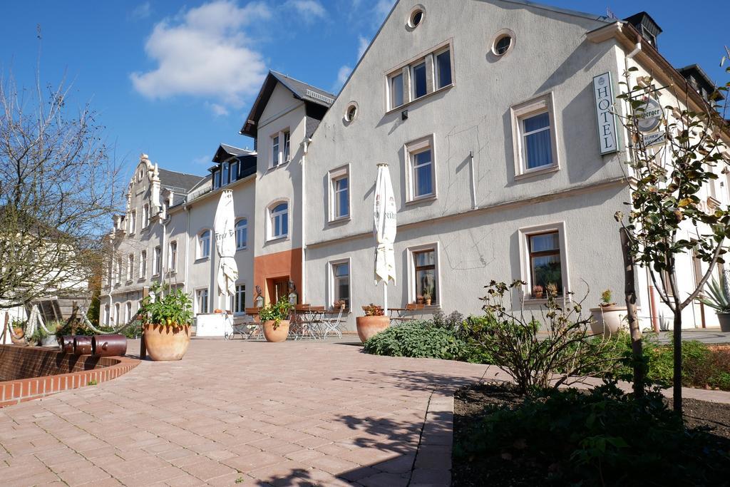 Hotel Garni Brauhof Niederwiesa Buitenkant foto